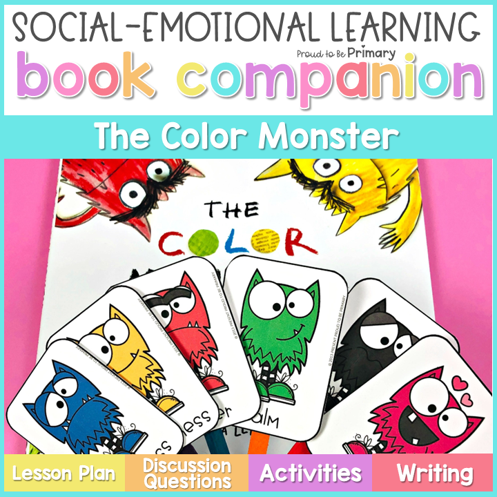 The Color Monster Feeling Book Emotional Regulation SEL Read Aloud Activities