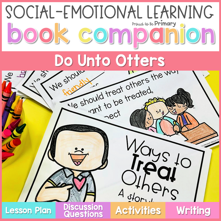 Do Unto Otters Respect Manners Book Lesson Activities, Game, Social Skills Story