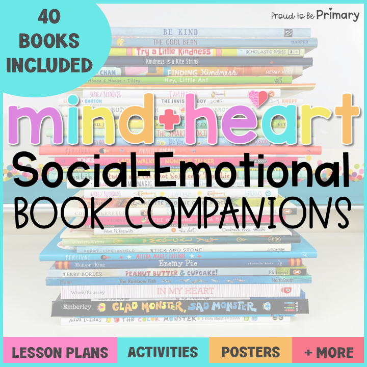 Social Emotional Learning Book Companion Lessons SEL Read Aloud Activity Crafts