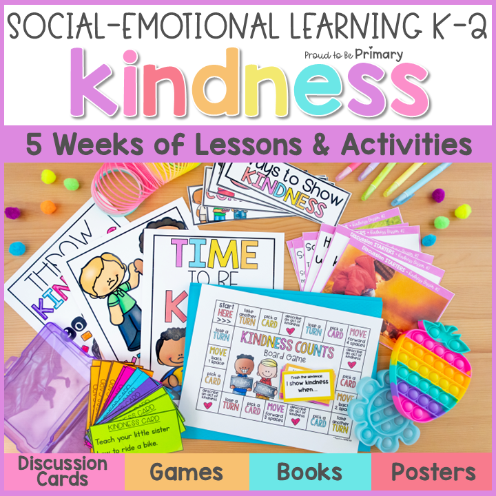 Kindness Social Skills SEL Lessons, Activities, Craft, Coloring Pages, Worksheet