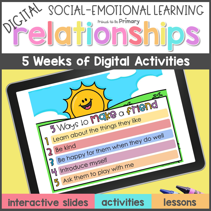Digital Friendship Lessons & Activities - Being a Good Friend Social Scenarios