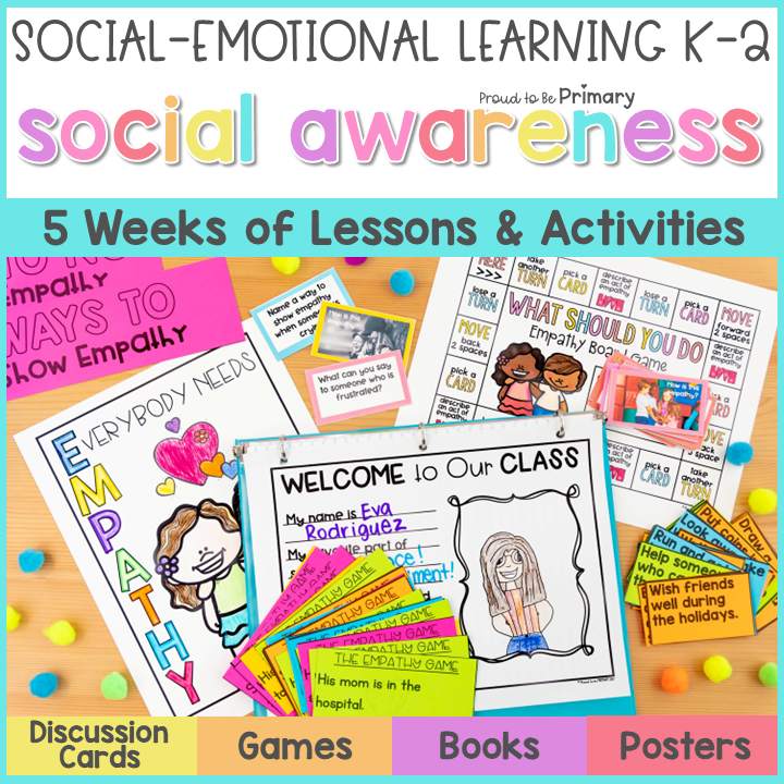 Empathy, Kindness, & Perspective Taking - SEL Social Skills Lessons & Activities