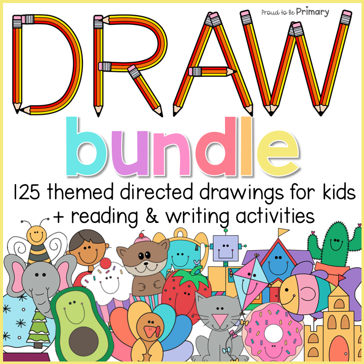 125 Directed Drawing Writing Reading Early Finishers Activities Draw Write Read