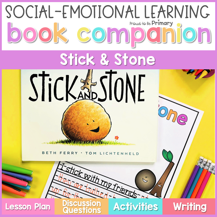 Stick & Stone Book Companion Lesson - Being a Good Friend Friendship Activities