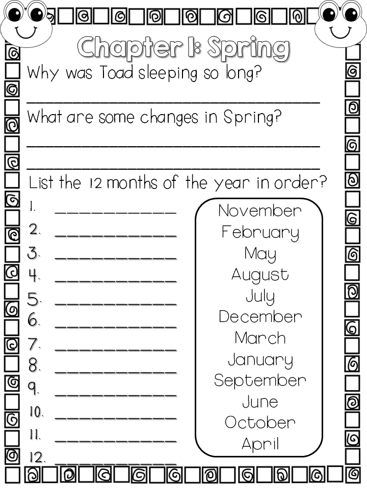 Frog and Toad Book Reports for EVERY BOOK! - Proud to be Primary