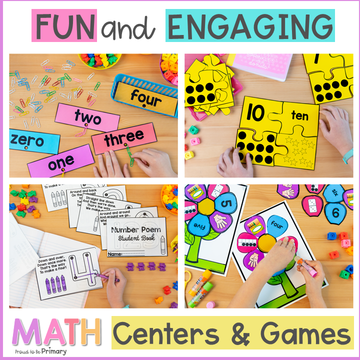 NYE SALE* Literacy & Math Intervention Kit Centers & Activities