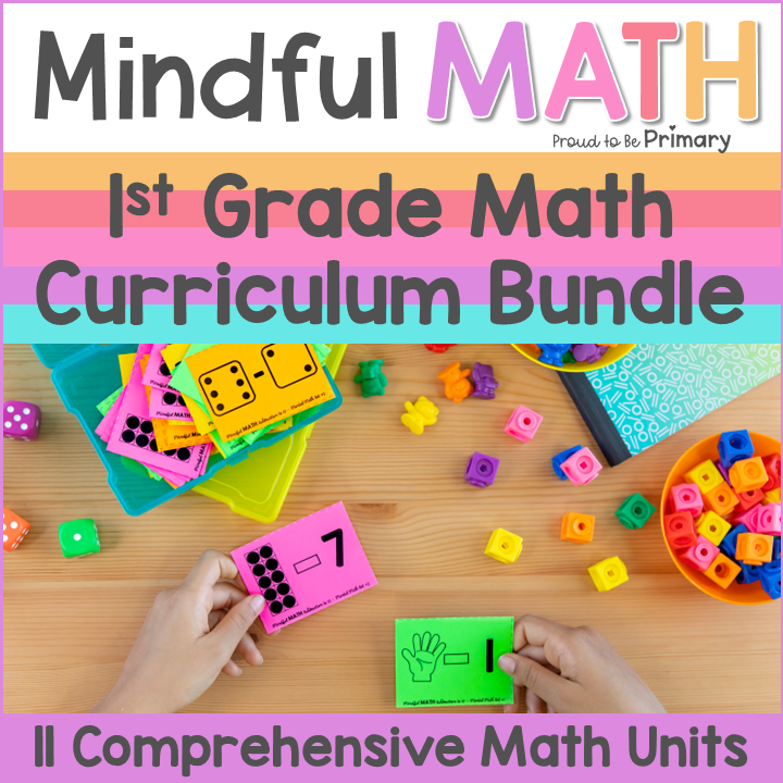 Grade 1 MATH Curriculum - 10 Unit Bundle for the Entire Year – Proud to ...