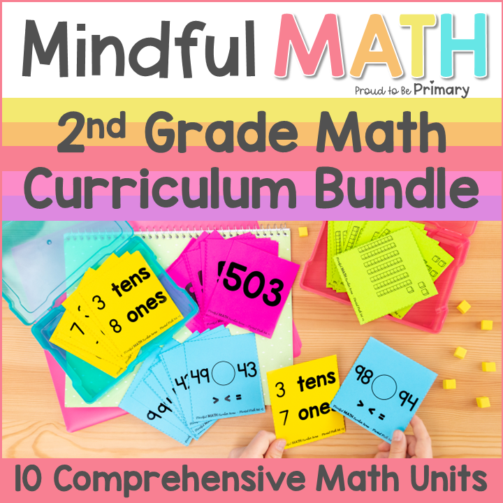 2nd Class Math Syllabus 2nd Grade MATH Curriculum - 10 Unit Bundle for the Entire Year – Proud ...