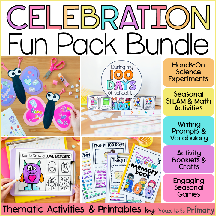 Holiday Crafts, Activities, Games, Literacy & Math Bundle