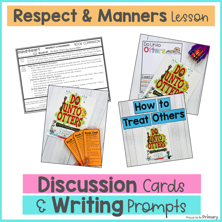 Do Unto Otters Respect Manners Book Lesson Activities, Game, Social Skills Story