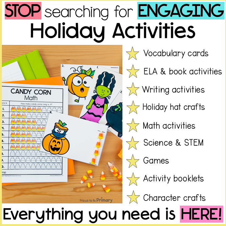 Holiday Crafts, Activities, Games, Literacy & Math Bundle