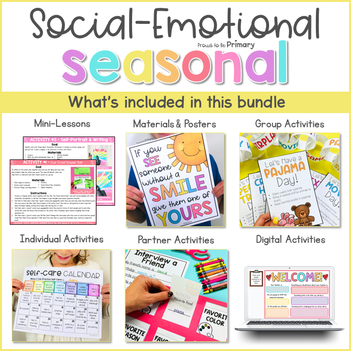 Seasonal Social Emotional Learning Activities & Lessons