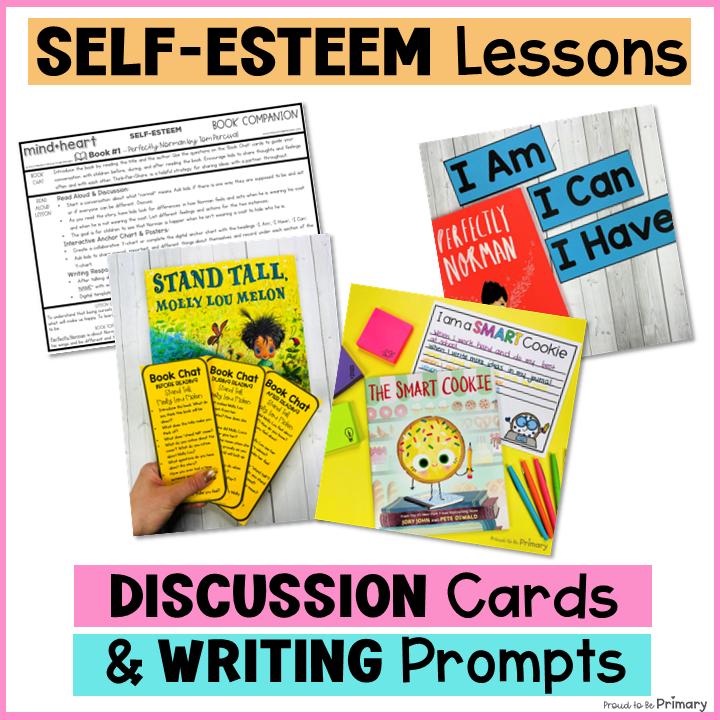 Self-Esteem Book Companion Lessons & Activities