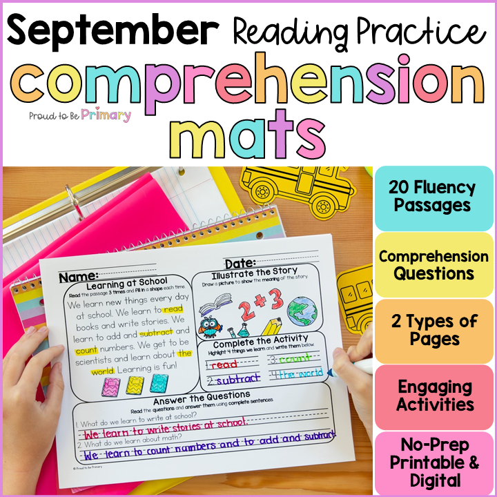 September Reading Comprehension