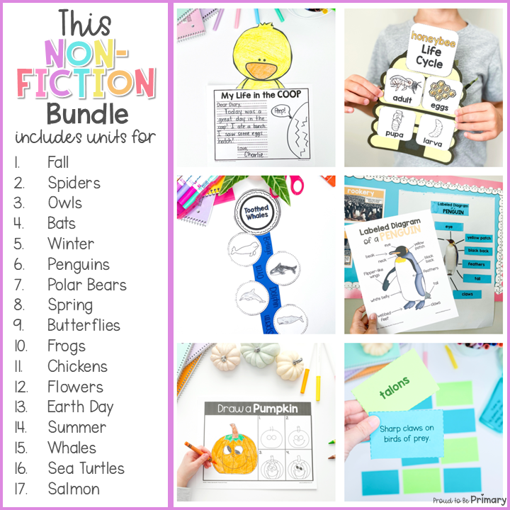 Non-Fiction & Life Science Units Bundle