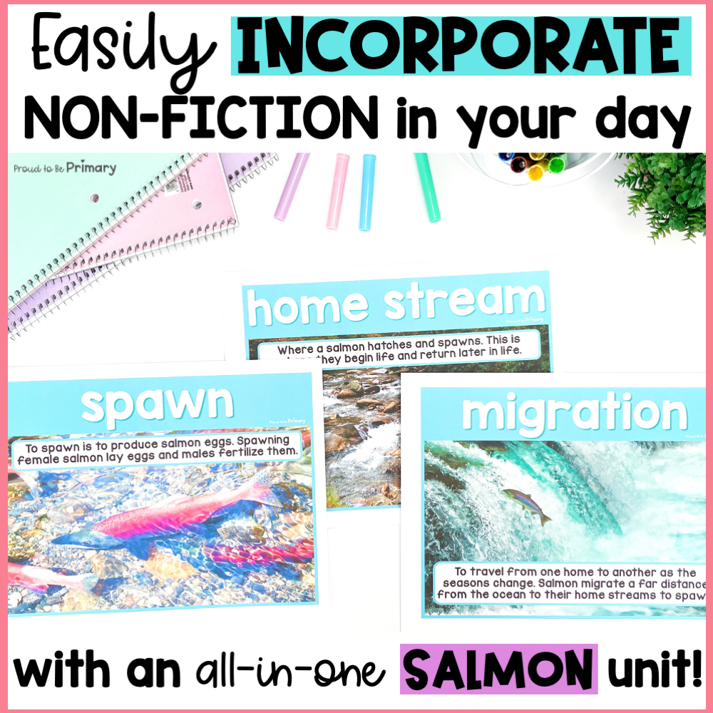 Salmon Non-Fiction ELA & Science Unit