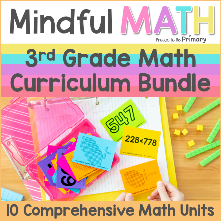 3rd Grade MATH Curriculum - Grade 3 Math Lessons, Centers, Games, Worksheets