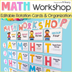 Math Bulletin Board & Math Stations - Guided Math Center Rotation - Ma