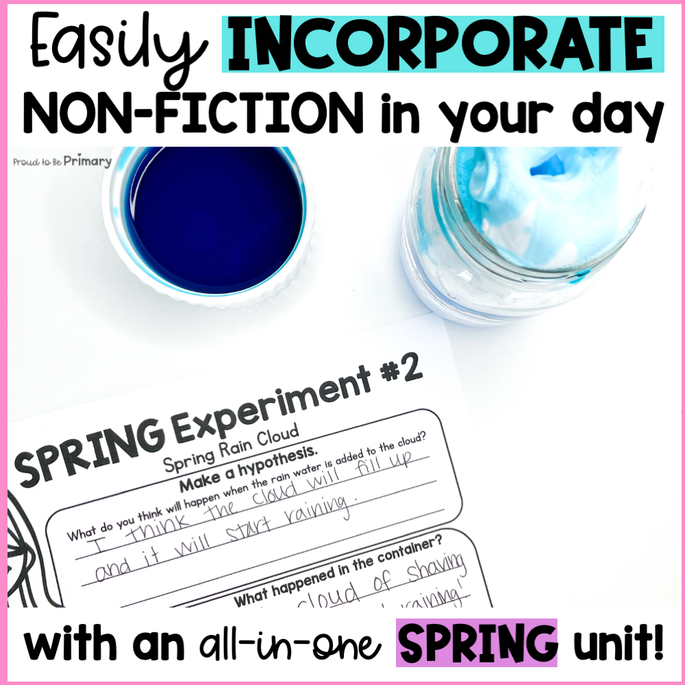 Spring Season Science & Non-Fiction ELA Unit