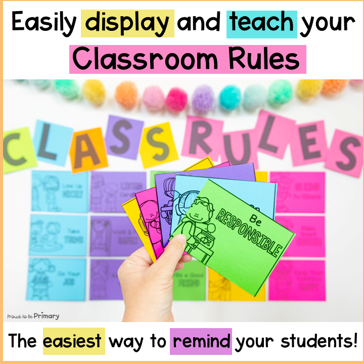 Classroom Rules Cards