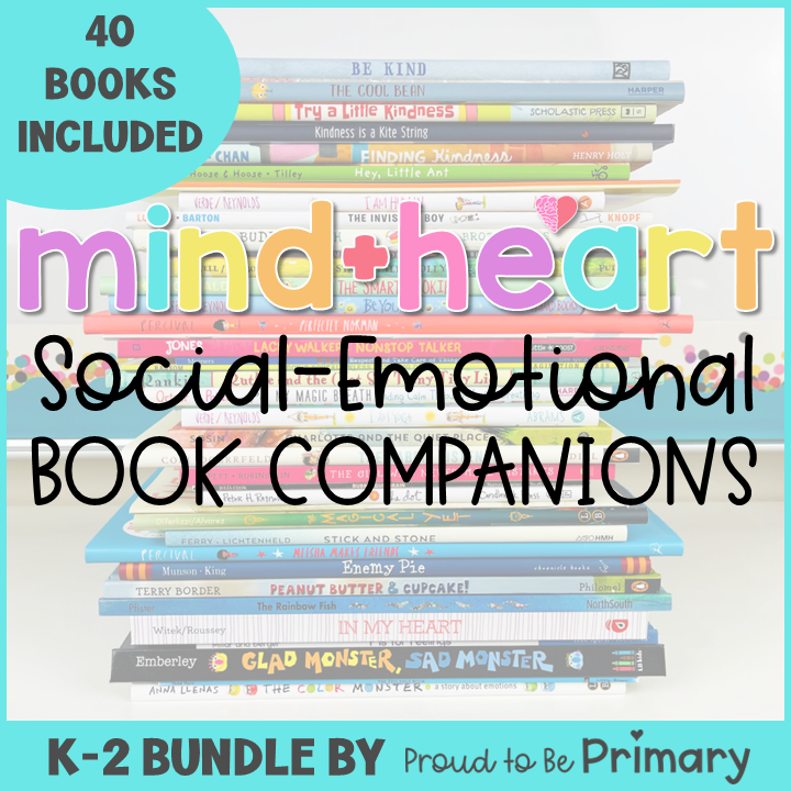 Social-Emotional Learning Book Companion Lessons & Activities BUNDLE