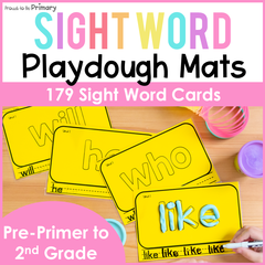 Amazing Sight Word Play Dough Mats to Try with Kids Right Now!