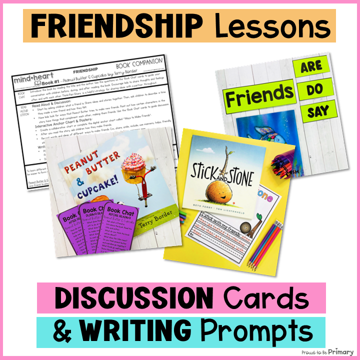 Friendship Book Companion Lessons & Activities