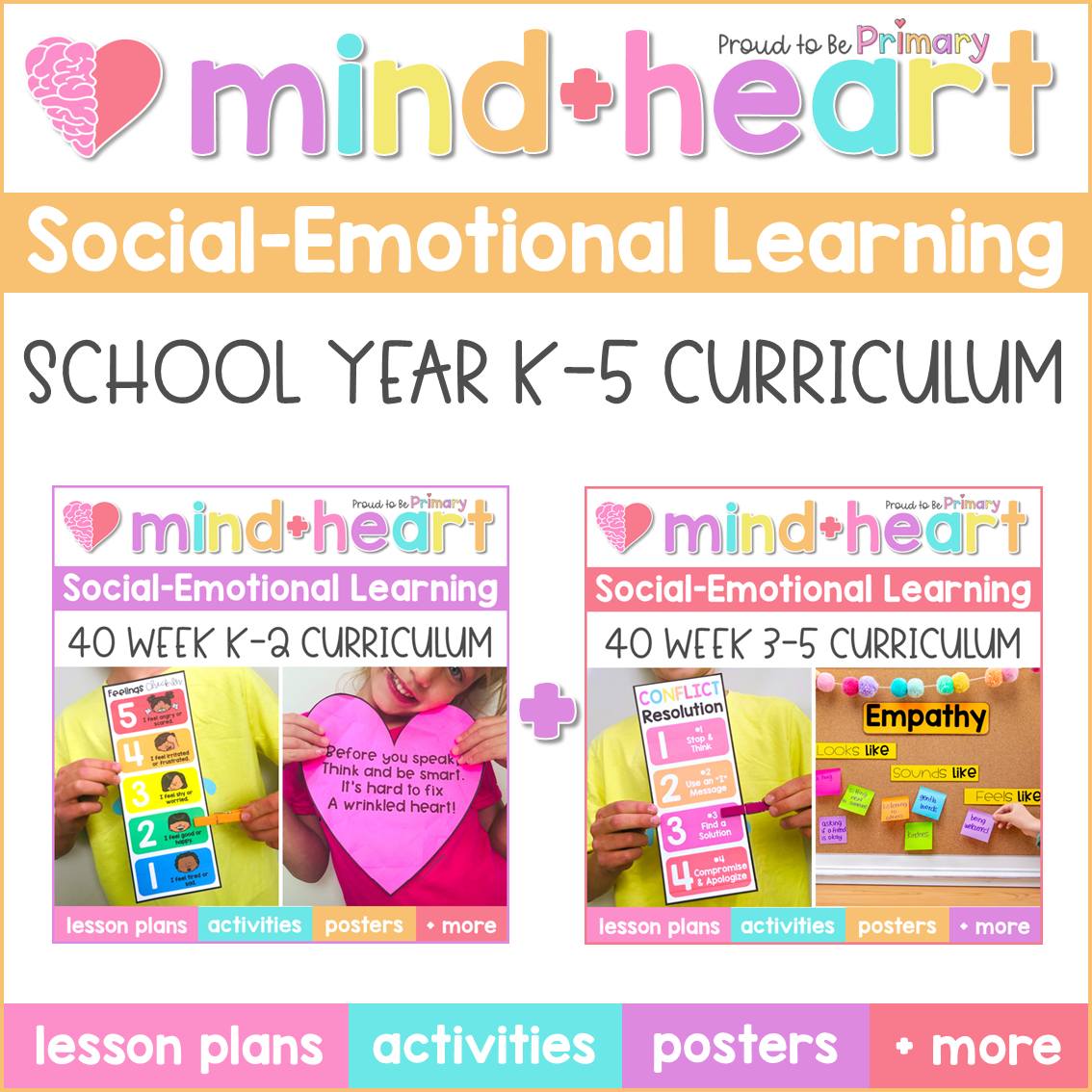 Social Emotional Learning Activities, Social Skills, Kindness SEL Curriculum K-5