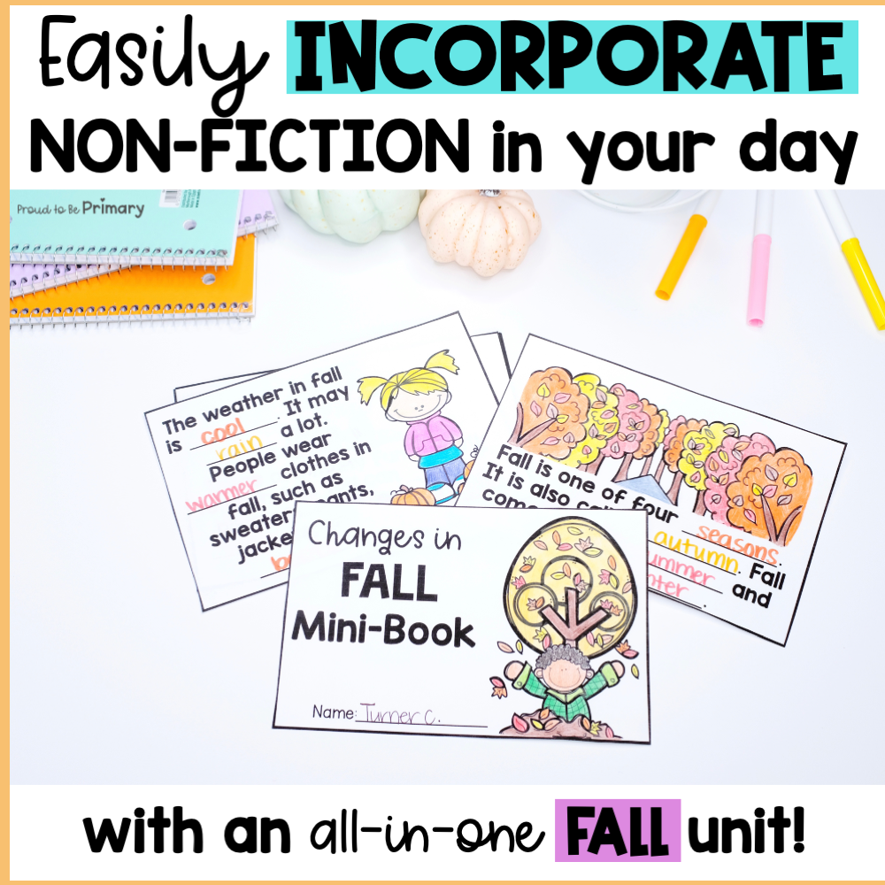 Fall Season Non-Fiction ELA & Science Unit