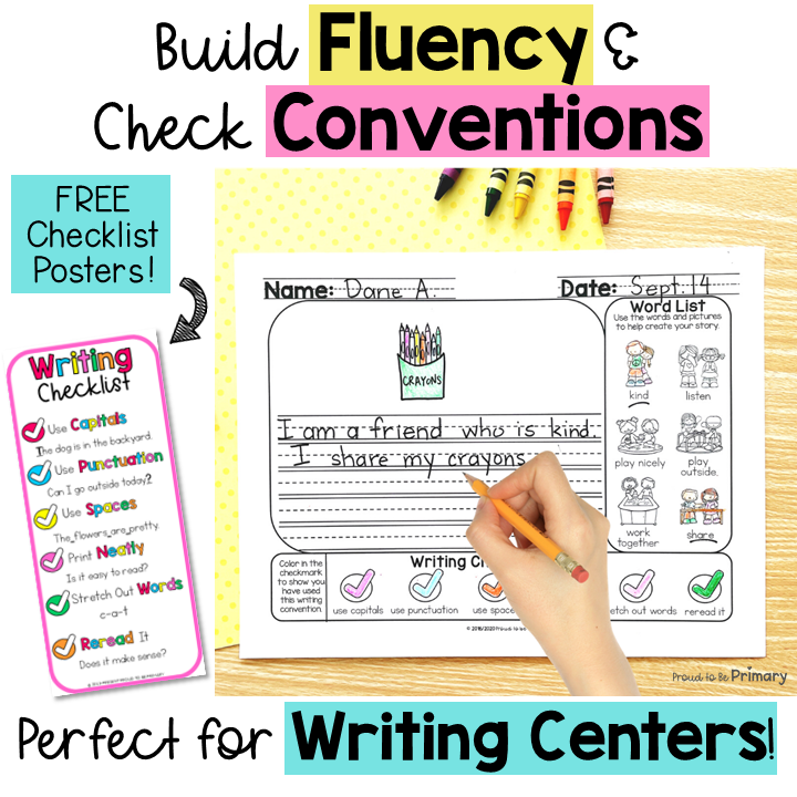 Writing Prompts Journal Paper Sentence Narrative Opinion Writing Center Activity