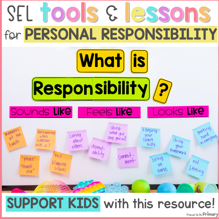Responsibility, Goal Setting, & Conflict Resolution Unit for K-2