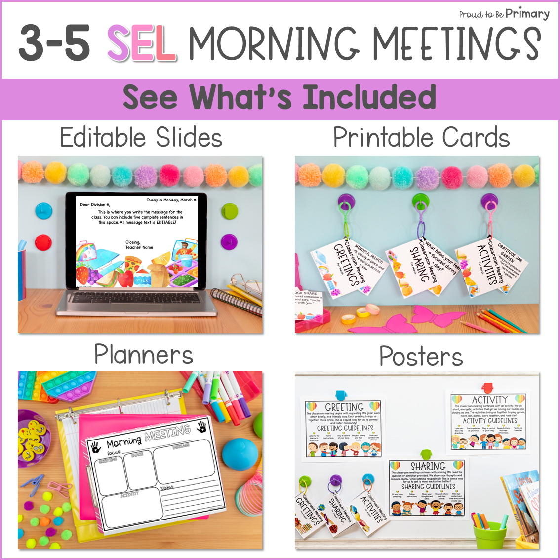 March Spring SEL Morning Meeting Google Slides Activities Games Greetings 3-5