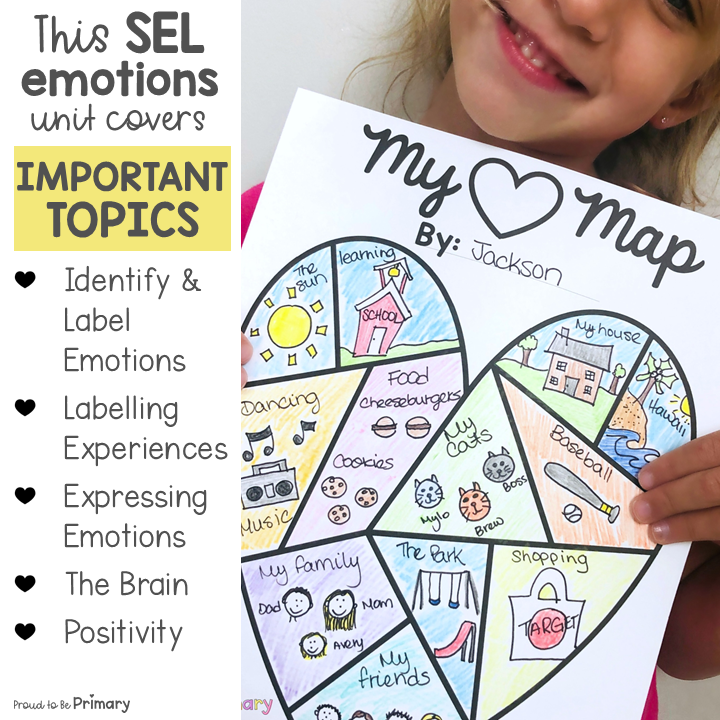 Emotion Cards, Social Emotional Learning Activities, & Feelings Check In Charts