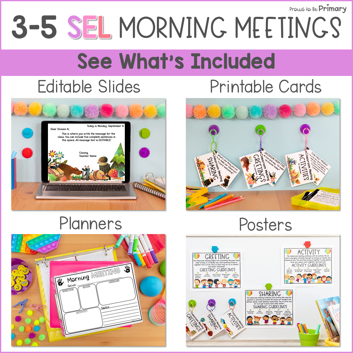 September Fall Good Morning Meeting Slides Greetings Activities Questions 3-5