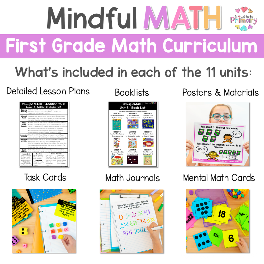 1st Grade 1 Math Worksheets Assessment Games Centers Curriculum Interv