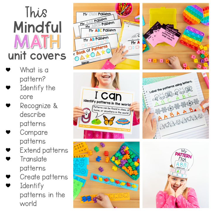 Patterning - Kindergarten Mindful Math