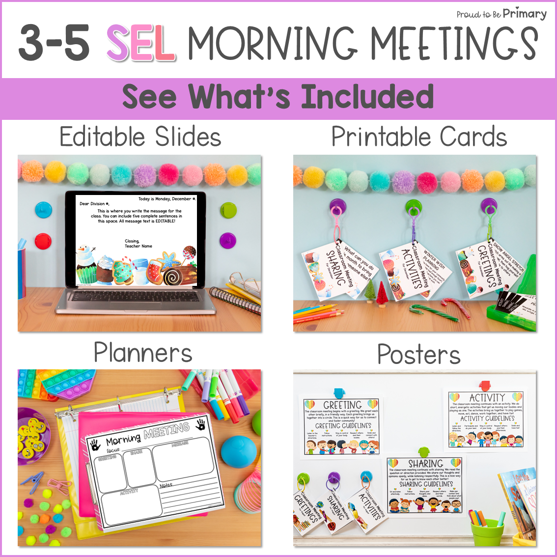 December Christmas Winter Morning Meeting Google Slides Activities Greetings 3-5