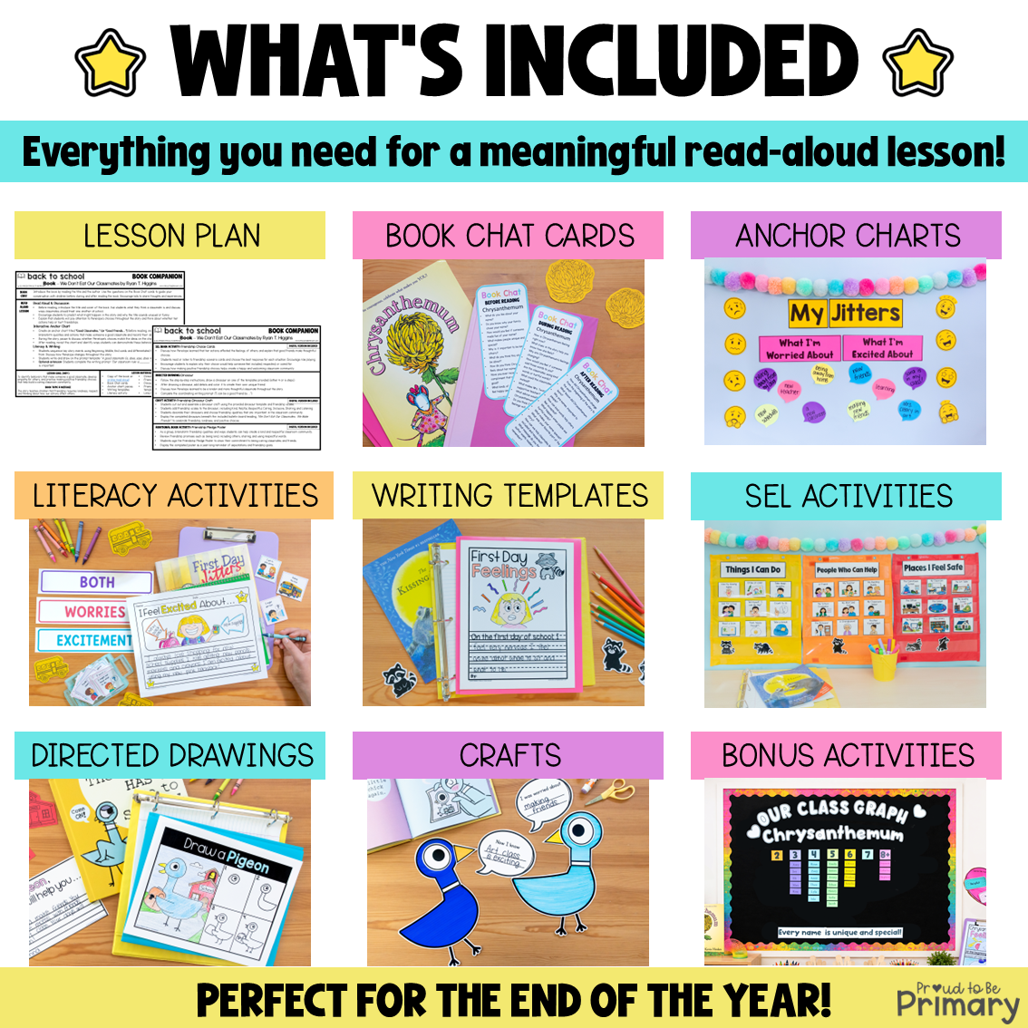Back to School First Week of School Book Companion SEL Activities Crafts Writing