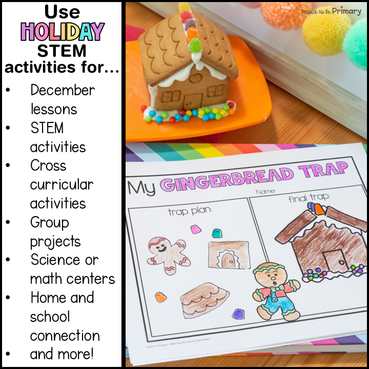 Christmas Science STEM Candy Cane Activities How to Catch a Gingerbread Man