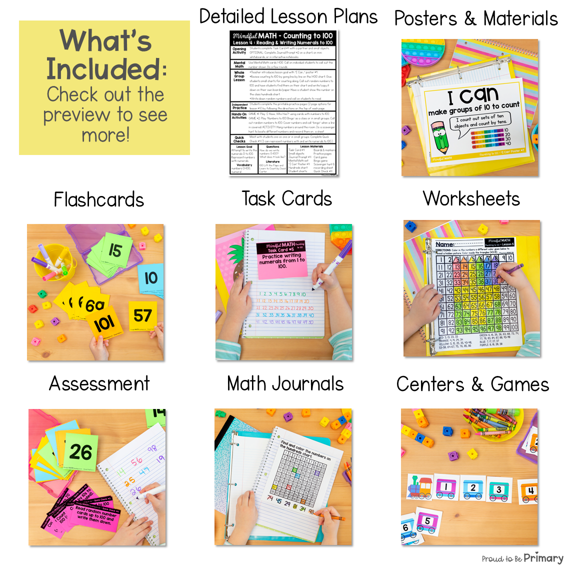 Kindergarten Mindful Math 2D and 3D Shapes Posters Worksheets Tracing Sorting Activities