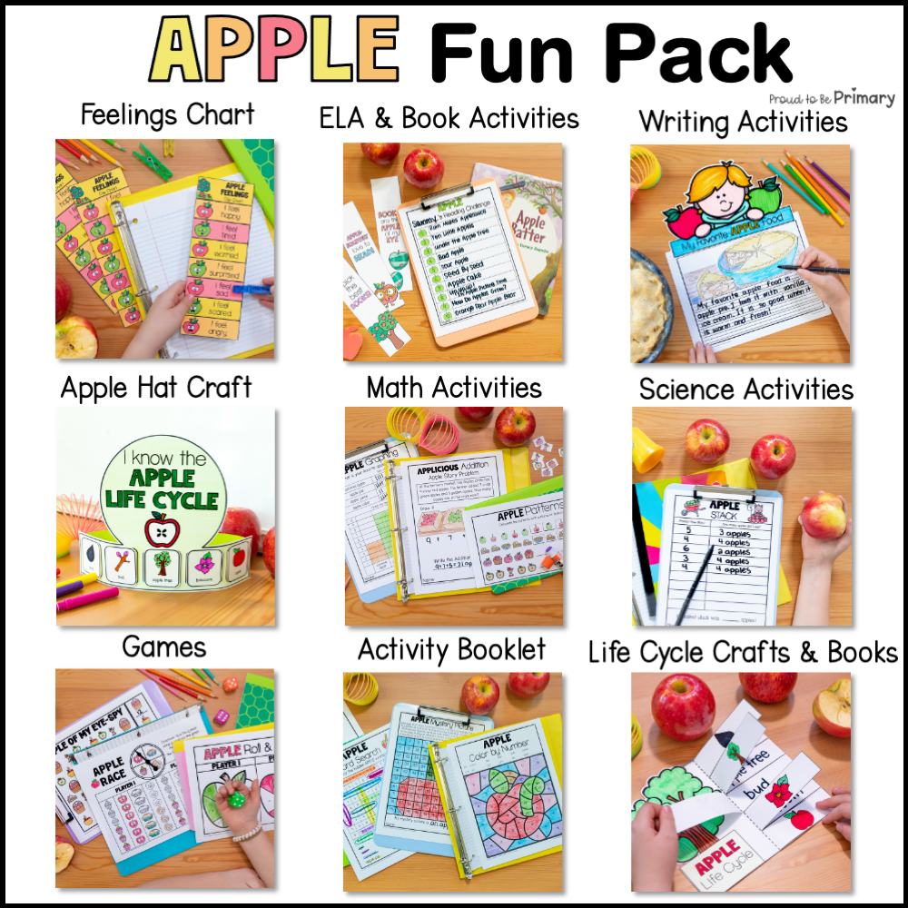 Apple Craft Johnny Appleseed Apple Life Cycle Parts of an Apple Orchard