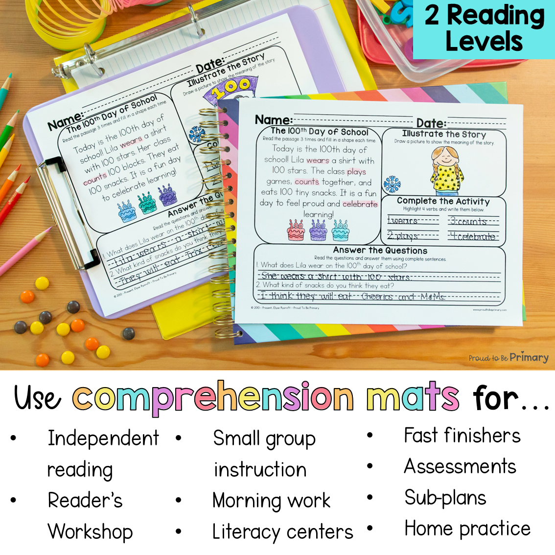 January Winter Morning Work Reading Comprehension Passages Questions Worksheets