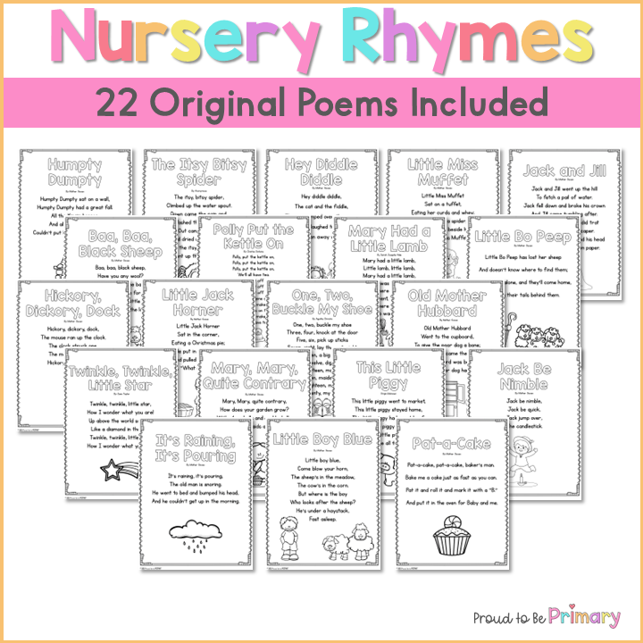Nursery Rhymes and Poetry Activities