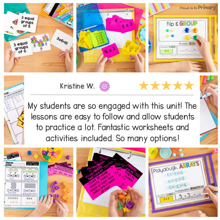 Multiplication & Division - Second Grade Mindful Math