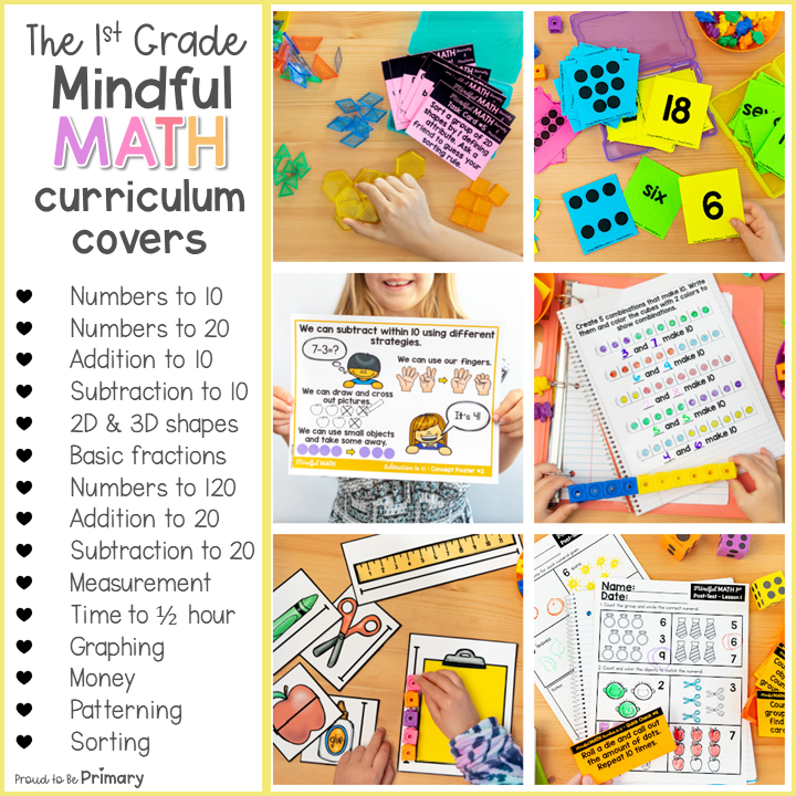 Kindergarten, 1st Grade & 2nd Grade MATH Curriculum Bundle - 30 Units for the Entire Year