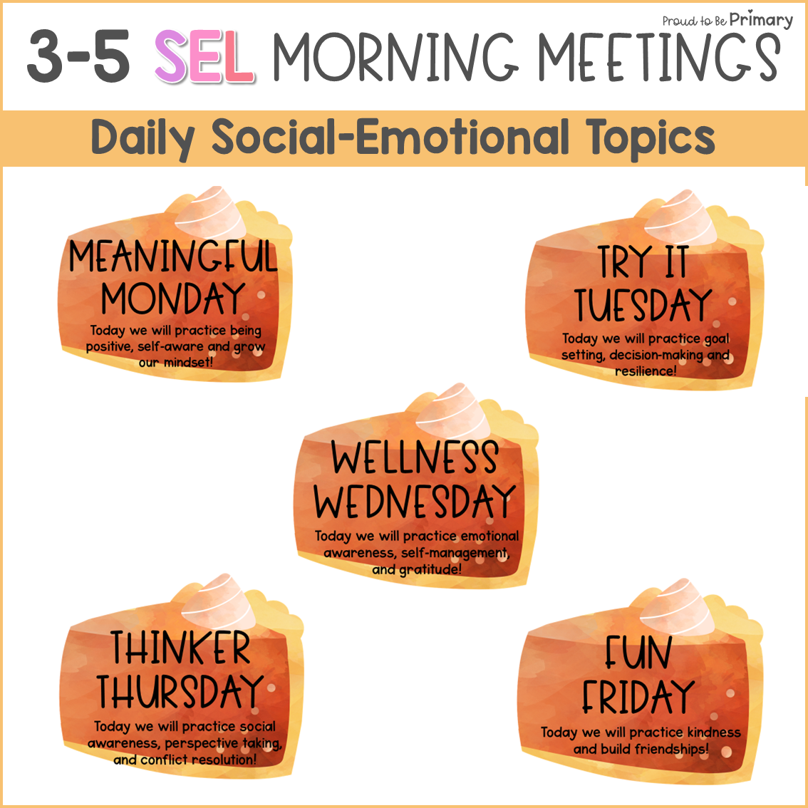November Thanksgiving Fall Good Morning Meeting Slides Activities Greeting 3-5