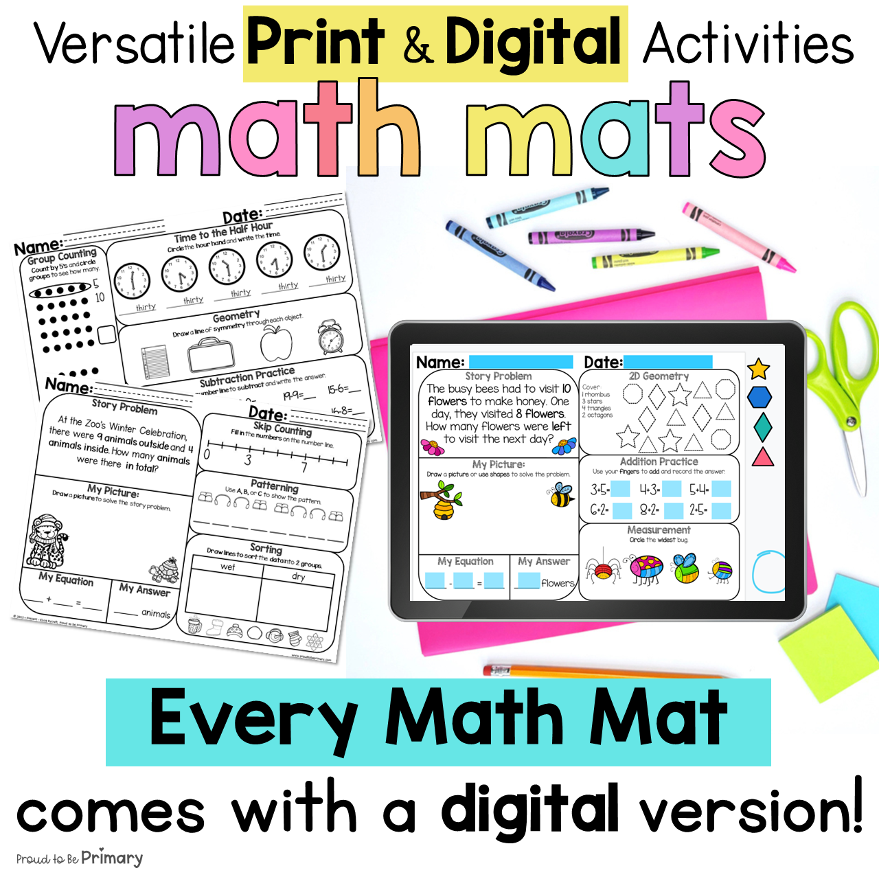 2nd Grade 2 Math Worksheets Spiral Review Packets Fall Math Homework Activities
