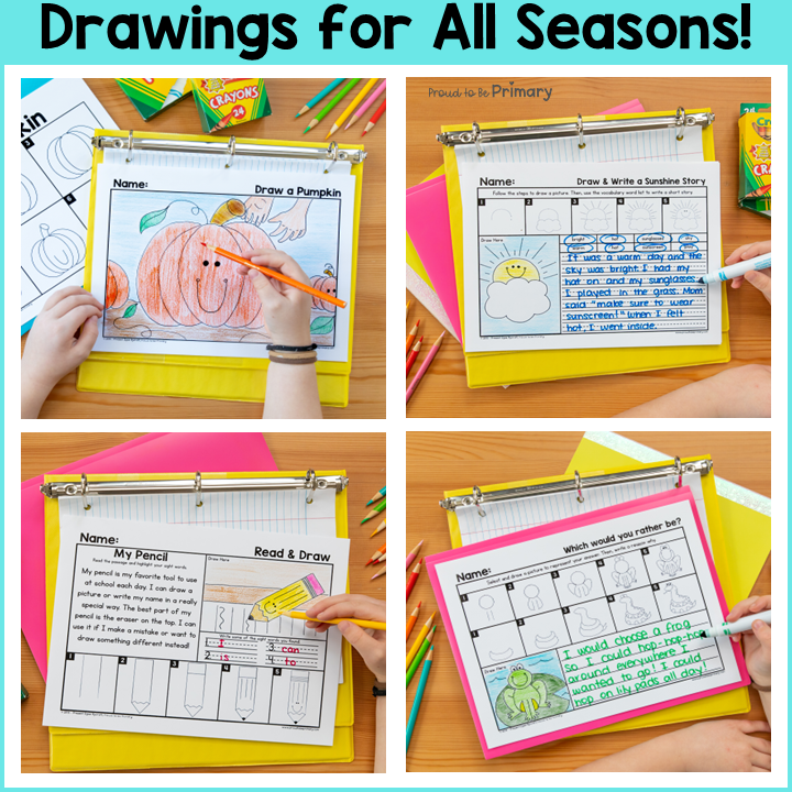 125 Directed Drawing Writing Reading Early Finishers Activities Draw Write Read