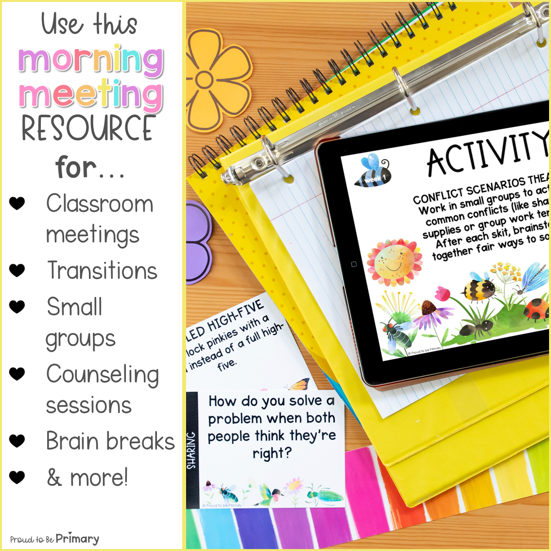 May Spring EOY SEL Morning Meeting Google Slides Activities Games Greetings 3-5