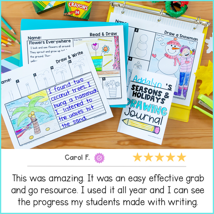 125 Directed Drawing Writing Reading Early Finishers Activities Draw